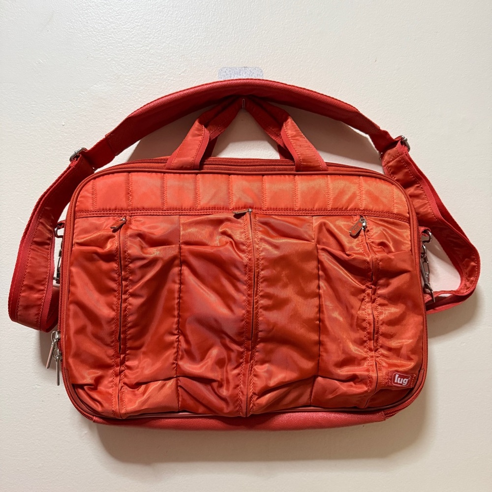 Lug Delta Laptop Bag 17" Orange